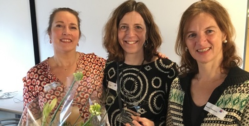 Yvonne Burger winnaar NOBCO Quality Award 2018